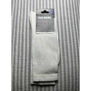 Fox River Thermolite Liner Socks Ultra-Lightweight Wick Dry White Men's M NWT